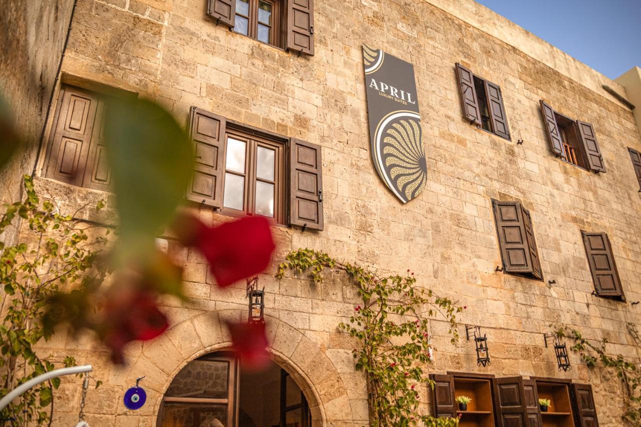 April Luxury Suites (Adults Only) Rhodes City Dış mekan fotoğraf