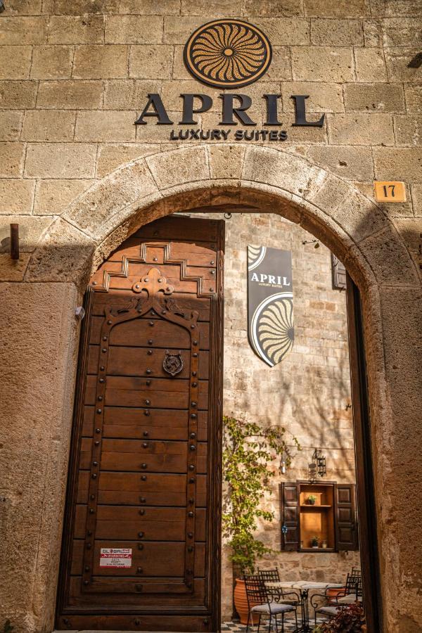 April Luxury Suites (Adults Only) Rhodes City Dış mekan fotoğraf